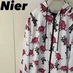 nier clothing パーカー ホワイト