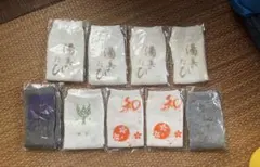 【新品未使用】　湯美足たび9足セット 和風デザイン