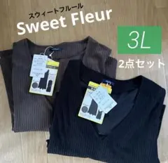 新品◆3L◆コーデュロイジャンスカ レディース大きいサイズ プラスサイズ