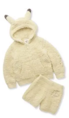 ジェラピケ　ポケモンスリープ　パーカ&ショートパンツセット　S 110 120