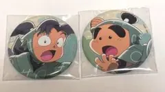 忍たま乱太郎　セガラッキーくじ　福富しんべえ 摂津のきり丸　缶バッチ