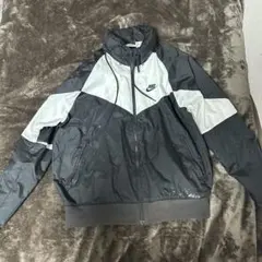Nike ナイロンジャケット S 黒/白