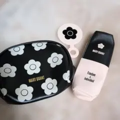 MARY QUANT フラワーポーチとペンケースセット