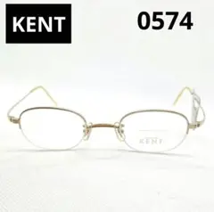 KENT 8189 45□23-145 ゴールド メガネ 0574