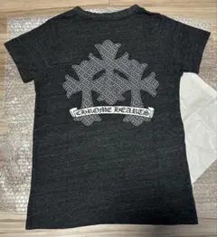 格安値下げ希少柄　正規品クロムハーツ半袖クロスサークルロゴTシャツS黒 格安値下げ希少柄 正規品クロムハーツ半袖クロスサークルロゴT