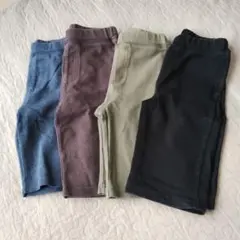 キッズ スウェットパンツ 4色セット 120cm