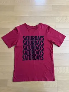 旧ロゴモデル　Saturdays Surf NYC スタックロゴ　Tシャツ