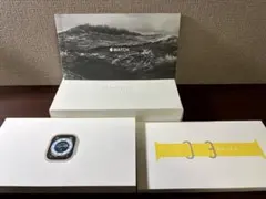 Apple Watch Ultra 最大容量87% イエローオーシャンバンド