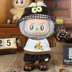 プーさんデザイン衣装セット 服 ラブブ 着せ替え labubu