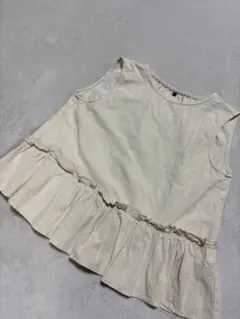 UNITED AROWS グリーンレーベルリラクシング　ノースリーブブラウスM