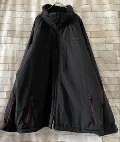 エルエルビーン 中綿 ジャケット ナイロン 刺繍 ブラック XL