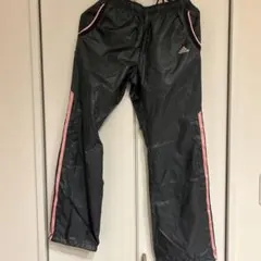 adidas ジャージパンツ D34 黒/ピンク レディースSサイズ