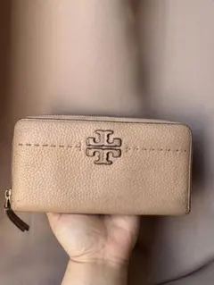 Tory Burch ベージュ 長財布