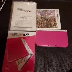 か*ぎ様 ニンテンドー3DS LL ピンク×ホワイト 任天堂 3DS本体　おまけ