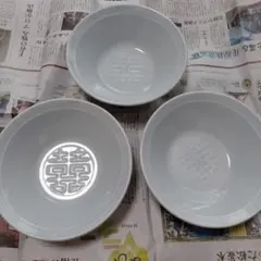 昭和レトロ　ラーメン鉢　青磁　青白磁のサムネイル