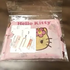 日焼けキティ　エコバッグ　ピンク　ハッピーバッグ　ハローキティのサムネイル