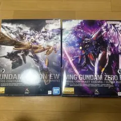 き*ら様 ガンプラ MGSD ウイングガンダム ゼロEW MG クロスコントラス