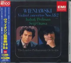 中古CD ヴィエニアフスキー：ヴァイオリン協奏曲第1番＆第2番 パールマン 小澤