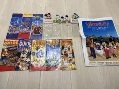 レトロ　東京ディズニーリゾート　ガイドブック　チケットホルダー　ポスター