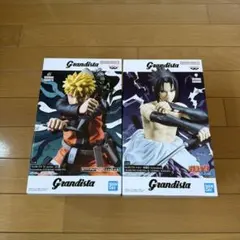 NARUTO フィギュア ナルト 、サスケ Grandista 2体セット