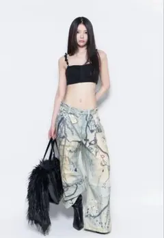 theredthread S print denim1 toys - メルカリ