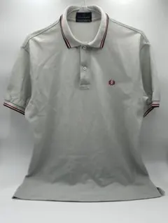 FRED PERRY フレッドペリー ポロシャツ Lサイズ グレー
