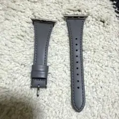 Apple Watch 40mm レザーバンド　グレー