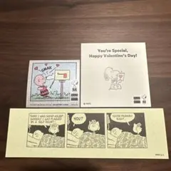 【非売品】スヌーピーバレンタイン限定ステッカー　コミックチケット