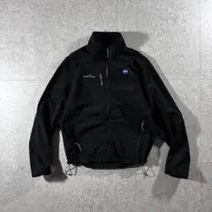 00 Eddie Bauerエディーバウアーソフトシェルジャケットドローコード黒