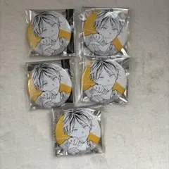 ギヴン 缶バッジ 鹿島柊 5点セット