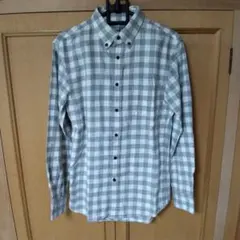 UNIQLO チェック柄 長袖シャツ Sサイズ