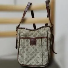 russet ラシット ショルダーバッグ モノグラム レザー ナイロン 零