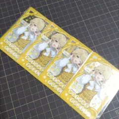 学園アイドルマスター　セブン限定クリアカード藤田ことね×4枚