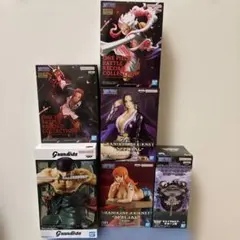 ワンピース　GRANDLINE JOUNEY ナミ、ハンコック等6点セット