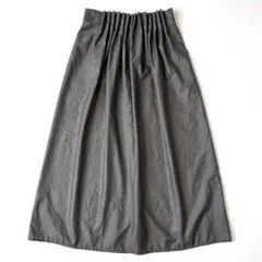 ATON WASHER NYLON TUCKED SKIRT 01のサムネイル