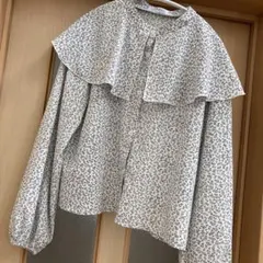 値下げ！Hudson小華可愛いブラウス美品のサムネイル