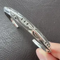 ヴィンテージシルバー バングルインディアン