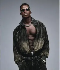 ANDER HUNK 完売品 ベロアショートトラックジャケット FTW