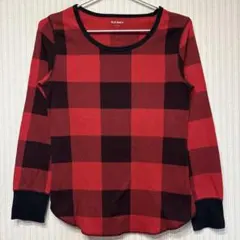 長袖Tシャツ 【Ｍ】OLD NAVY チェック柄 おしゃれ服 ヴィンテージ