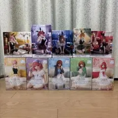 五等分の花嫁　プライズフィギュア　10個まとめ売り