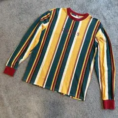 guess ゲス　ロンT マルチストライプ　クレイジーパターンのサムネイル