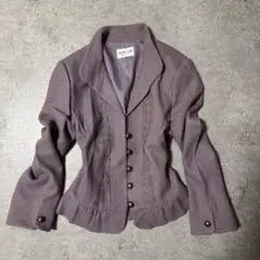 ROSASE CLUB ローサスクラブ ジャケット L くすみカラー フェミニンのサムネイル