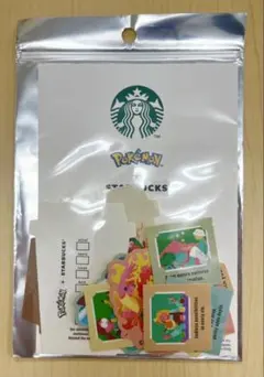 Starbucks ポケモン アートステッカーセット