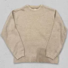 PENNEY'S TOWNCRAFT ベージュ クルーネックセーター