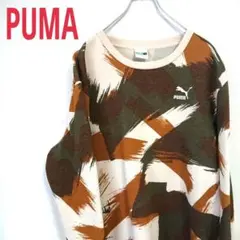 プーマ puma Art柄 ビッグサイズ スウェット トレーナーのサムネイル