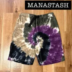 MANASTASH ショートパンツ ハーフパンツ タイダイ サイズLのサムネイル