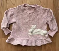 la poche biscuit トレーナー 110 ピンク