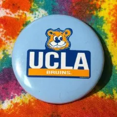 A53★UCLA 缶バッジ★ブルーインズ USAカレッジ 90s USA古着