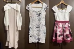 キャバドレス　3点　まとめ売り　Sサイズ