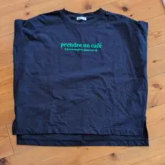 CRAFT プリントTシャツ ネイビー 半袖